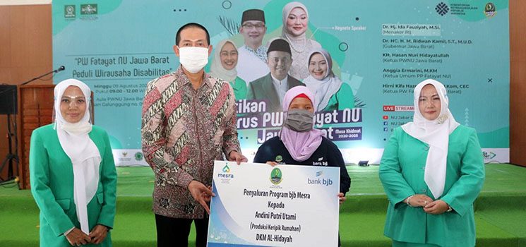 Kelompok Warga Difabel Dapat Sokongan Kredit Mesra dari bank bjb