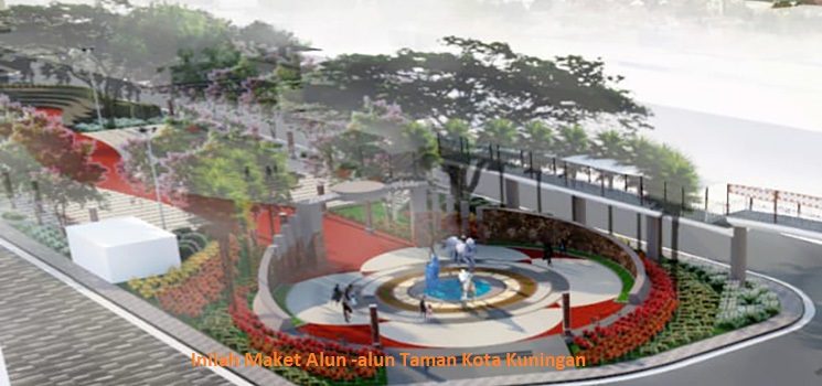 Taman Kota Kuningan Direvitalisasi Dengan Biaya Sebesar Rp 14,3 Miliar