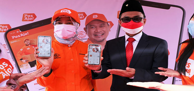 HUT RI ke-76, Pos Indonesia Selenggarakan Soft Launching Brand Kurir