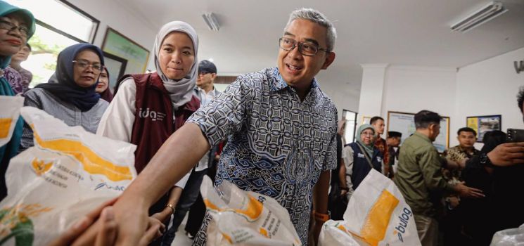 85.167 Keluarga Kota Bandung Dapat Bantuan Pangan Cadangan Pemerintah