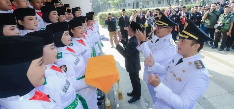 Semangat Paskibraka Kota Bandung: Mengabdi untuk Merah Putih di HUT RI Ke-80