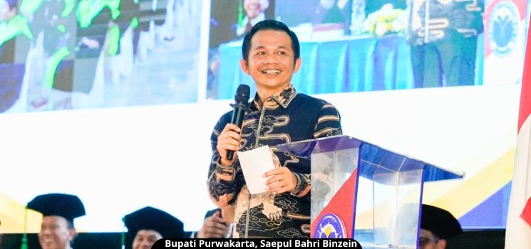 Bupati Purwakarta Hadiri Wisuda di Almamaternya Kampus Institut Miftahul Huda Subang