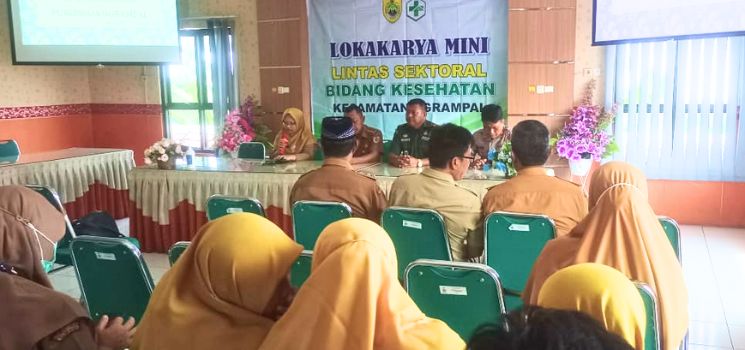 Danramil Hadiri Lokakarya Mini Lintas Sektoral Bidang Kesehatan