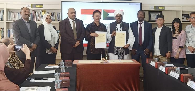 USB YPKP Jalin Kerja Sama Pendidikan Internasional dengan Sudan