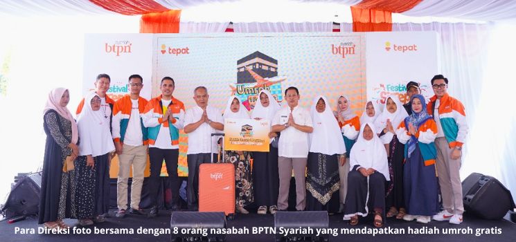 BTPN Syariah Berangkatkan Umrah 8 Nasabah Kabupaten Bandung Gratis