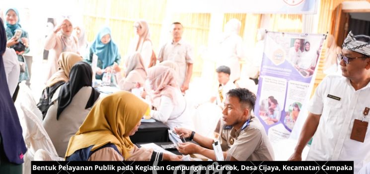 Program Ngosrek dan Gempungan Pelayanan Publik di Cireok Semarakan Hari Santri Nasional
