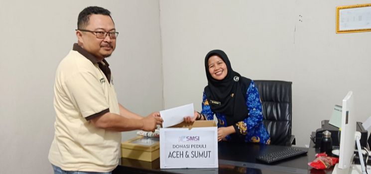 SMSI Kota Cirebon Galang Donasi Bencana Aceh, Sumbar dan Sumut