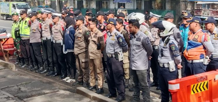 Satpol PP Kab.Bandung Kerahkan 105 Personil untuk Amankan Tahun Baru 2026