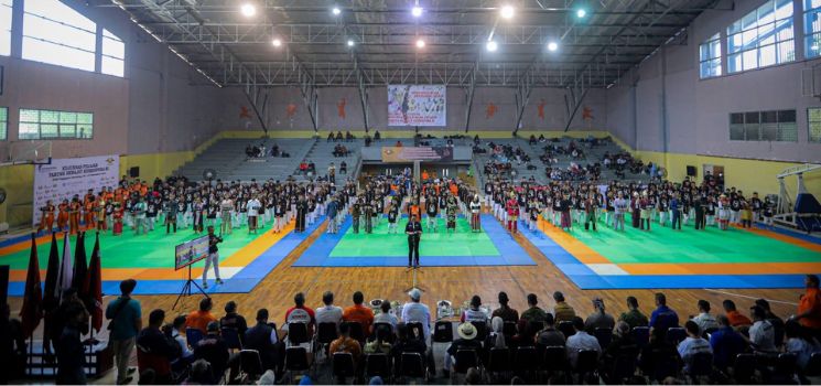 Kejurnas Pelajar Tarung Derajat 2025 Digelar, 262 Atlet dari 24 Provinsi Siap Bertarung di Kota Bandung