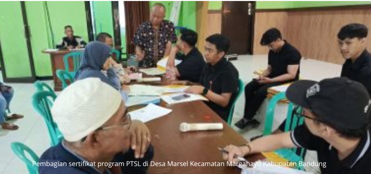 ATR/BPN Kabupaten Bandung Serahkan Ratusan Sertifikat di Marsel