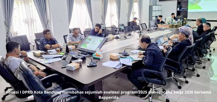 Komisi I Bahas Sejumlah Rencana Pembangunan Kota Bandung 2026 bersama Bapperida