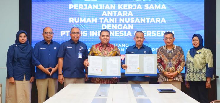 Pos Indonesia dan Rumah Tani Nusantara Jalin Kerja Sama