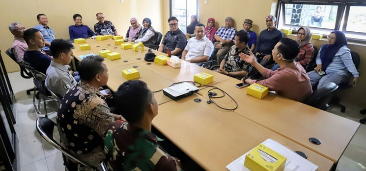 DPRD Kota Bandung Tinjau lokasi rencana pembangunan Gedung Inspektorat