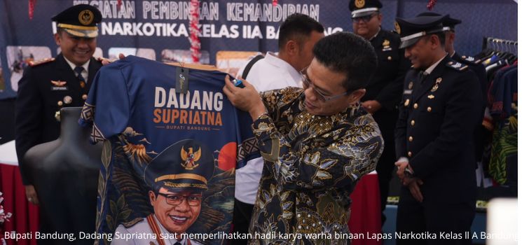 Pada HUT ke-81 RI 12 Warga Binaan di Lapas Bandung Dapat Remisi Bebas
